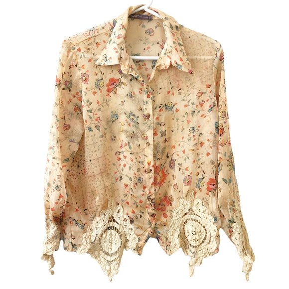 Haley Bob Tops - Haley Bob BOHO Blouse